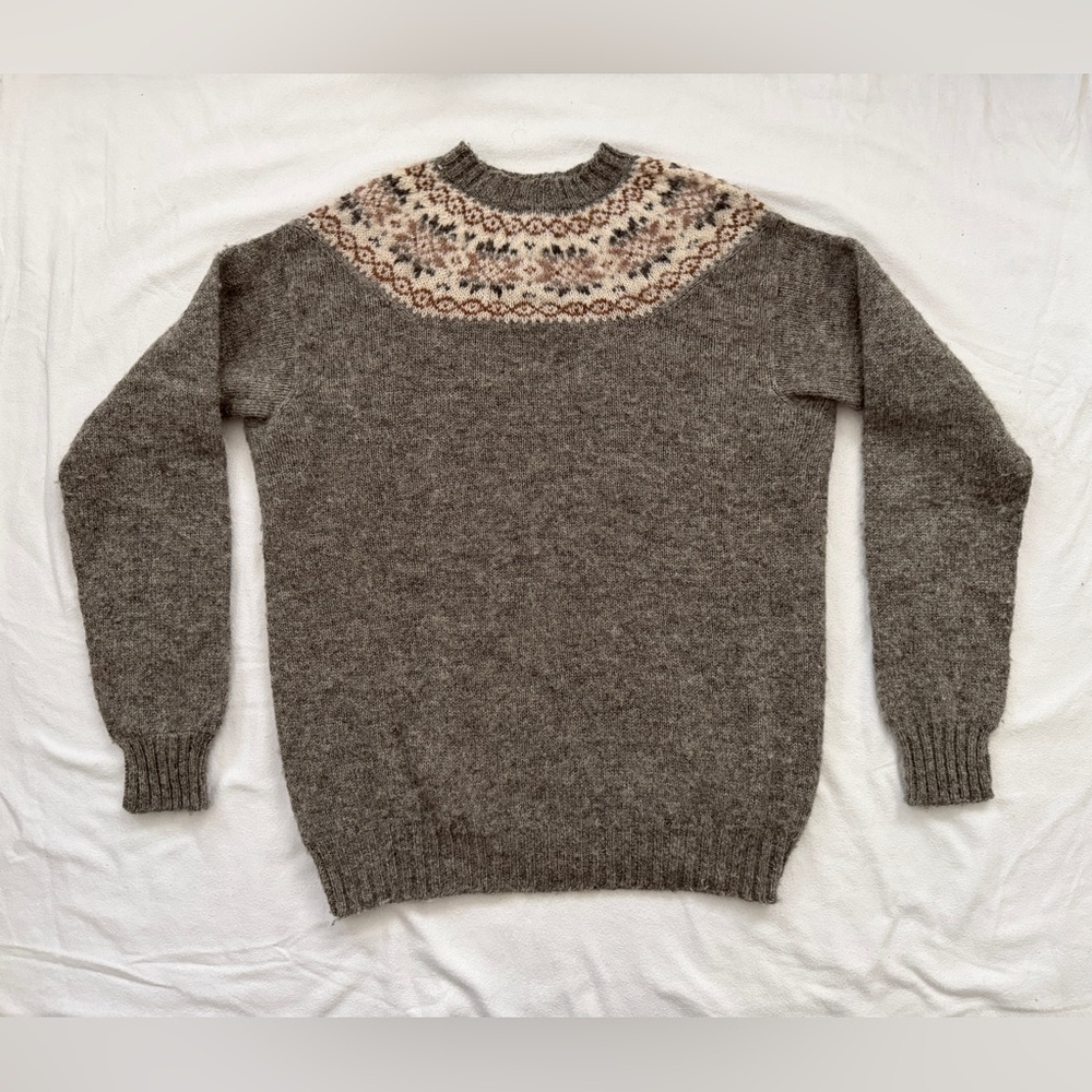 Vintage Polo by Ralph Lauren Shetlander Crewneck Wool Sweater